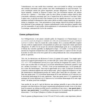 L'intonation juste enfin trouvée