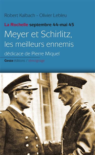 Meyer et Schirlitz, les meilleurs ennemis