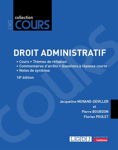 Droit administratif - Jacqueline Morand-Deviller - broché