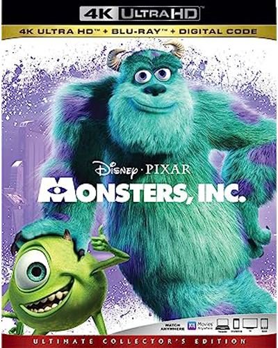 Monstres & Cie en 4K Ultra HD