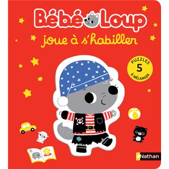 Bébé Loup joue à s'habiller - Puzzles