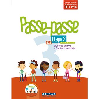 Passe-passe 3 - Etape 2 - Livre + Cahier d'activités + CD mp3