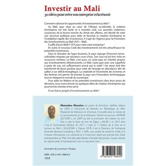 Investir au Mali