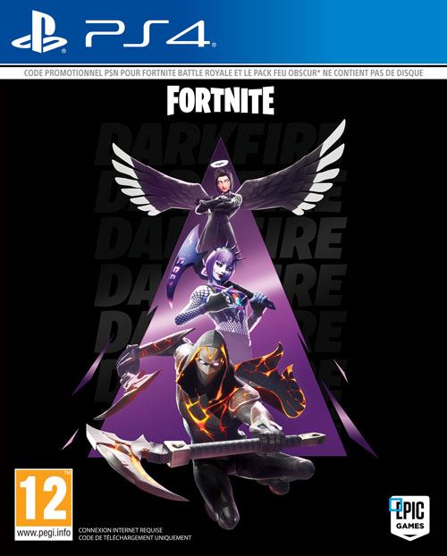 Pack Feu Obscur Fortnite PS4
