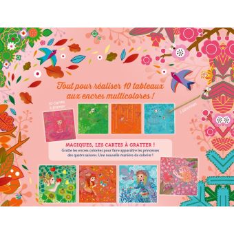 Cartes à gratter - Quatre saisons