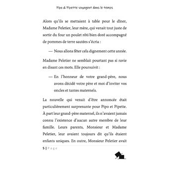 Pipo et Pipette voyagent dans le temps