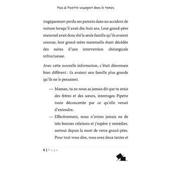 Pipo et Pipette voyagent dans le temps