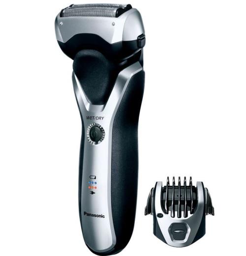 Rasoir électrique à tête pivotante Panasonic ES-RT57-S503 Wet & Dry Noir et argent