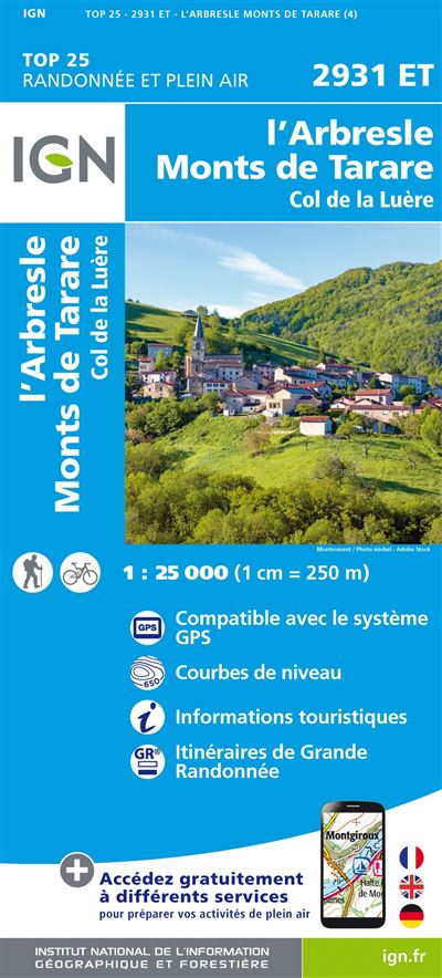 L'ARBRESLE MONTS DE TARARE COL DE LA LUERE