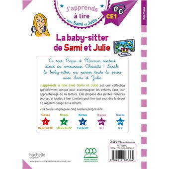 Sami et Julie CE1  La baby-sitter de Sami et Julie