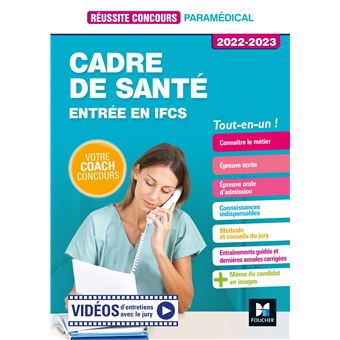 Réussite Concours -  Cadre de santé - Entrée en IFCS - 2022-2023 - Préparation complète