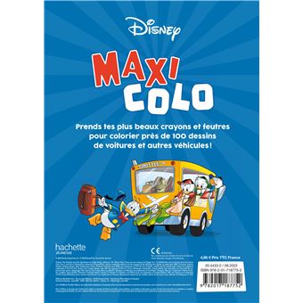 CARS - Maxi Colo - Voitures - Disney Pixar