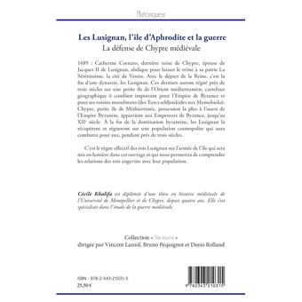 Les Lusignan, l'île d'Aphrodite et la guerre