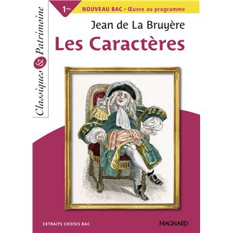 Les Caractères - Bac Français 1re 2023 - Classiques et Patrimoine
