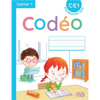 Codeo - CE1 - Cahier 1