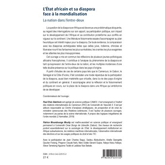 L'État africain et sa diaspora face à la mondialisation