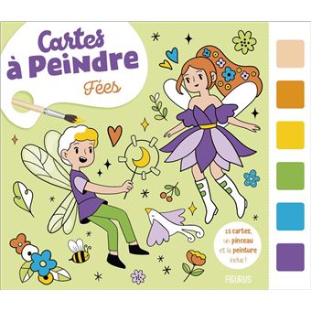 Cartes à peindre - Fées