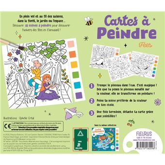 Cartes à peindre - Fées