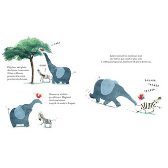 Zèbre court trop vite!