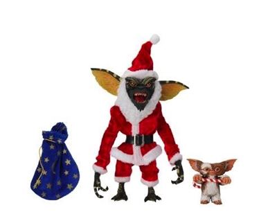 Figurine d'action Gremlins Santa Stripe And Gizmo
