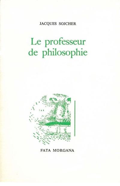 Professeur de philosophie