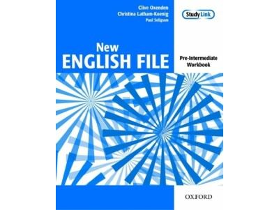 NEW ENGLISH FILE PRE-INTERMEDIATE WORKBOOK