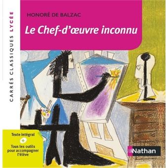 Le chef du0027oeuvre inconnu - Balzac - Carrés classiques Lycée