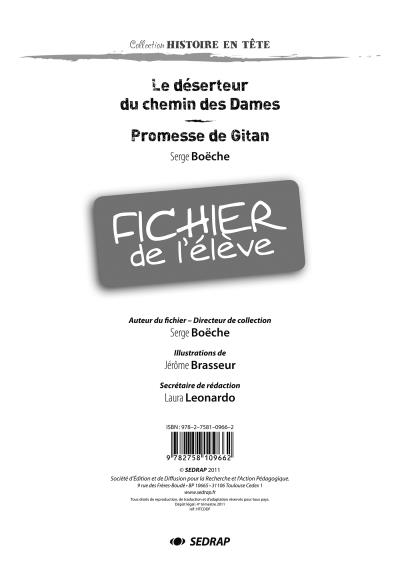 Deserteur du chemin des dames - fichier