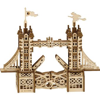 TOWER BRIDGE MAQUETTE 3D MOBILE EN BOIS