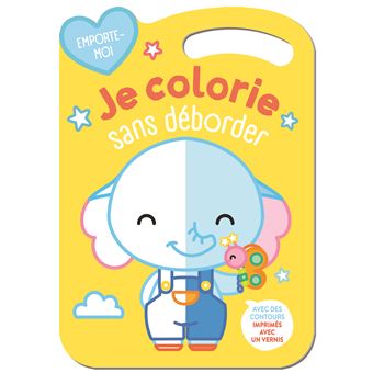 L'éléphant Je colorie sans déborder
