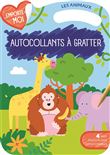 Les animaux autocollants à gratter