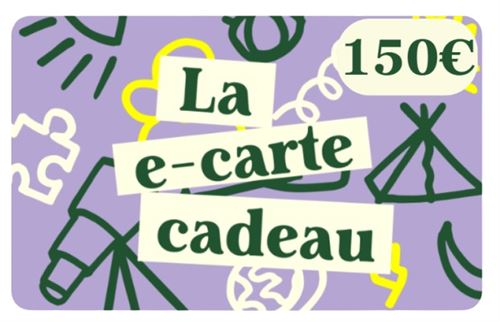 E-carte Nature Découvertes 150€