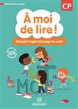 À moi de lire ! CP (2019) - Manuel d'apprentissage du code