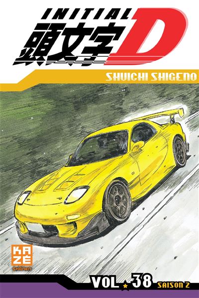 Initial D T38 - Shuichi Sugeno - broché