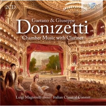 Donizetti-Chamber Mus With Clar - 2 CDs