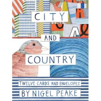 Nigel Peake, city and country notecards