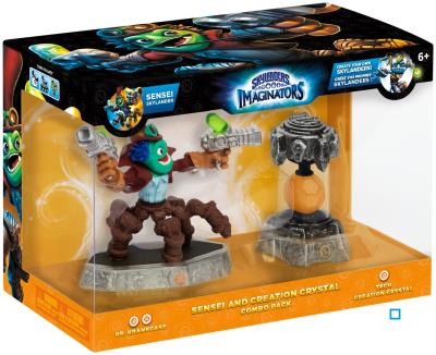 Combo Pack 3 Skylanders Imaginators Dr Krankcase + Crystal Tech