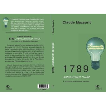 1789 La Révolution de France