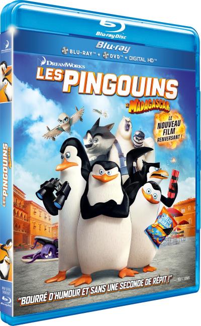 Les Pingouins de Madagascar Combo Blu-ray + DVD