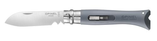 Couteau Bricolage N°09, 8 cm Opinel 1792, Gris