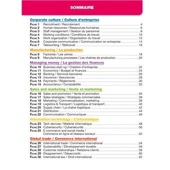 Top actuel Anglais des affaires 2023 - 2024