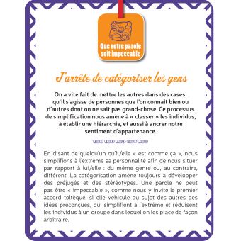 Ma challenge box - Enfin libre et heureux grâce aux accords toltèques