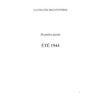 La colline des mystères