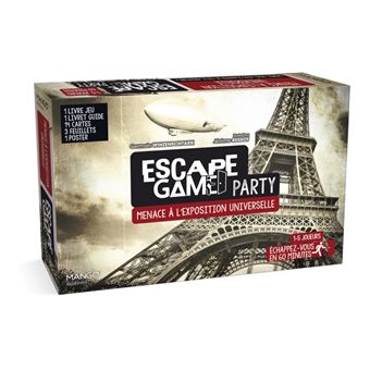 Escape Game party - Menace à l'Exposition universelle