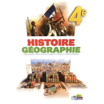 Histoire Géographie 4e 2011 Manuel de l'élève Grand format - 1