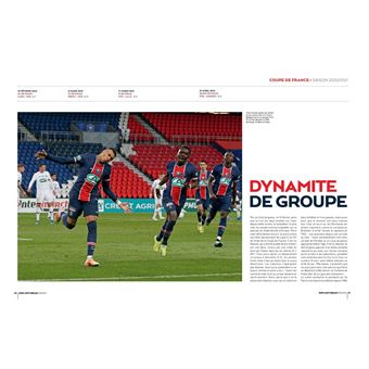 Le livre officiel de la saison 2020-2021 - Paris Saint-Germain