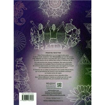 50 mandalas d'émerveillement - Fleurir - S'épanouir - Grandir