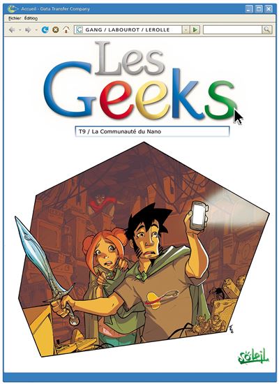 Les Geeks -  GANG+LABOUROT-T - cartonné