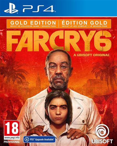 Acheter Far Cry 6 Edition Gold PS4 - 60,07 € Far Cry 6 Edition Gold PS4 - reconditionné disponible sur Fnac
