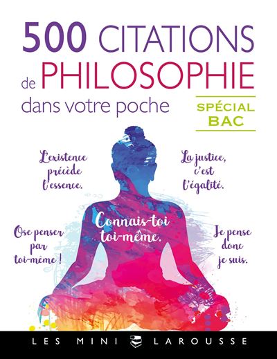 500 Citations De Philo Dans Votre Poche Poche Collectif Achat Livre Fnac